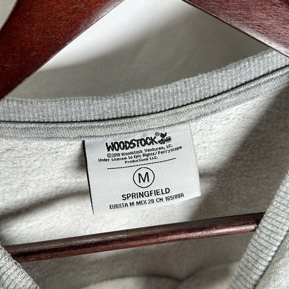 Women’s Woodstock crop sweatshirt M - Picture 2 of 2